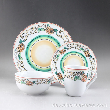 Aufkleber Porzellan Abendessen Set Farbe Keramik Geschirrset Set